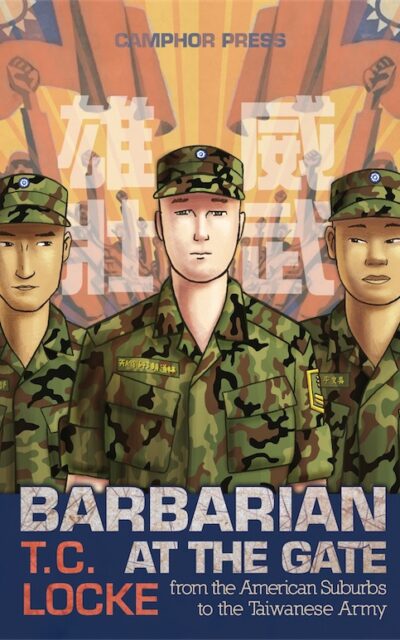 The cover of Barbarian at the Gate, by T.C. Locke