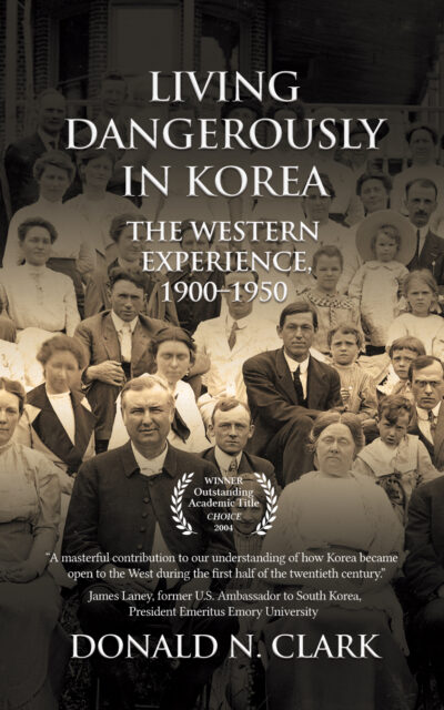 The cover of Living Dangerously in Korea
