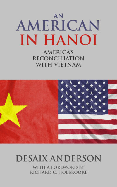 The cover of An American in Hanoi