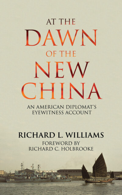 The cover of At the Dawn of the New China